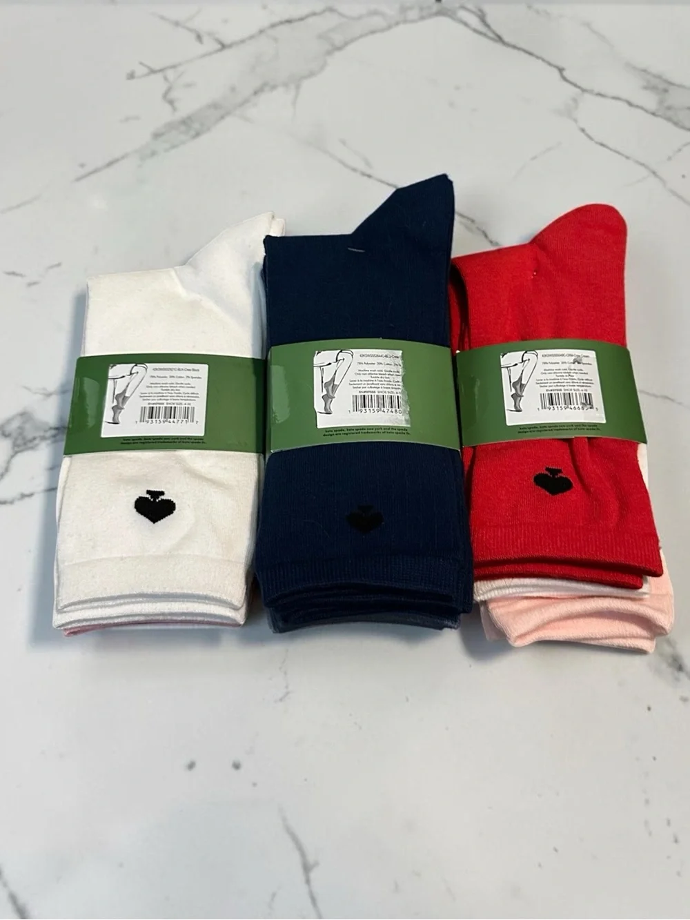 New Kate Spade 12 Pair Socks Bundle